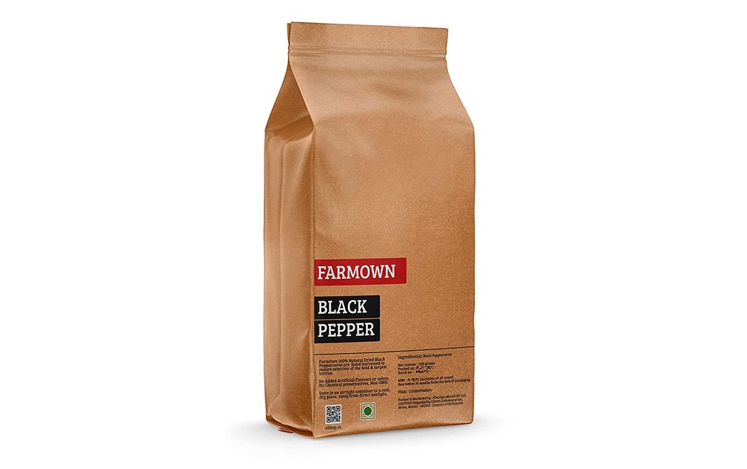 Farmown Black Pepper    Pack  500 grams